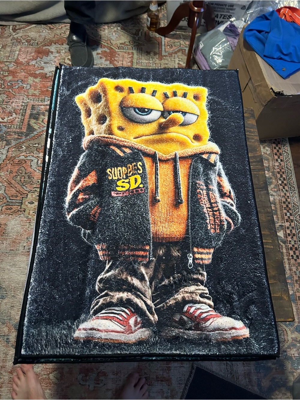 SpongeBob Squarepants Urban Hoodie tufted rug